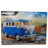 PLAYMOBIL Volkswagen 71409 T1 Camping Bus Edeka Edition 2, Für Kinder ab 5 Jahren