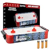 KYTO Air Hockey, air Hockey spieltisch air Hockey spieltisch mit Luft, Tisch EIS-Hockey, Partyspaß für Kinder und Erwachsene 50x30cm