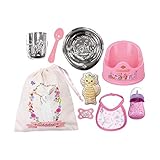 Schildkröt 646361000 - Kids Puppen Zubehör Set, bis 50 cm