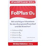 Steripharm Pharmazeutische Produkte GmbH & Co. Folplus Vitamin B + D3 für Gedächtnis, Nerven, Energie und Knochen