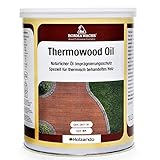 Borma Wachs 1 Liter Thermowood Natur Thermoholz Öl Holzöl (Dunkel - 63)