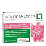 vitamin B-Loges® komplett - 120 Filmtabletten - Nahrungsergänzungsmittel mit allen Vitaminen des B-Komplexes