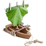 HABA 304244 Terra Kids Korkboot-Bausatz, Bausatz und Anleitung zum Selber bauen von einem Korkboot, transparent