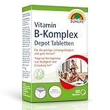 Sunlife Vitamin B-Komplex Depot Tabletten I 60 Tabletten