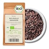 Kamelur BIO Kakaonibs aus ungerösteten Criollo Kakaobohnen (500g) Rohkakao als Kakaonibs - ohne Zusatzstoffe