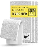 STONE REEF® Dampfreiniger Ersatztücher für Kärcher - [5er Set] - passend für alle Kärcher Easyfix Modelle SC1, SC2, SC3, SC4, SC5, kompatibel mit Kärcher-Dampfreiniger, Ersatzbezüge für Dampfreiniger