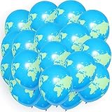 50 Stk. Luftballons Globus 12' Party Geburtstag Planet Erde Welt Atlas Globe