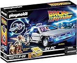 PLAYMOBIL Back to The Future 70317 Delorean mit Lichteffekten, Ab 6 Jahren