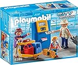 PLAYMOBIL City Action 5399 Familie am Checkin Automat, Ab 4 Jahren