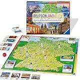 Ravensburger Familienspiel 26492 - Deutschlandreise - Familienklassiker ab 8 Jahren - Gesellschaftsspiel, Reise durch Deutschland, Brettspiel ab 8 Jahren für bis zu 6 Spieler