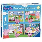 Ravensburger Peppa Wutz Puzzle für Kinder ab 3 Jahren, 10,2 cm (12, 16, 20, 24 Teile)