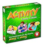 Piatnik 6050 Activity - Family Classic Der Spieleklassiker als Familien Version Junior und Originalkarten Ab 8 Jahren Für 3 bis 16 Spieler Pantomime, Zeichnen, Partyspiel