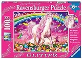 Ravensburger Kinderpuzzle - 13927 Pferdetraum - Pferde Puzzle für Kinder ab 6 Jahren, mit 100 Teilen im XXL-Format, mit Glitzer, Pferde Geschenk für Mädchen und Jungen