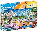 PLAYMOBIL Family Fun 70558 Großer Vergnügungspark, Inkl. Lichteffekt, Für Kinder von 4-10 Jahren