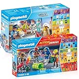 PLAYMOBIL My Figures: Rescue und Feuerwehr Sets! Ideal für abenteuerlustige Kinder, die ihre eigenen Rettungsmissionen erleben möchten