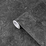 Fantasnight Klebefolie Möbel Grau 40 x 500cm Betonoptik Möbelfolie Selbstklebende Folie Matt Folie für Möbel Küche Wasserdicht Tapete