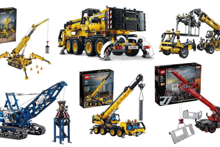 Lego Technic-Kräne