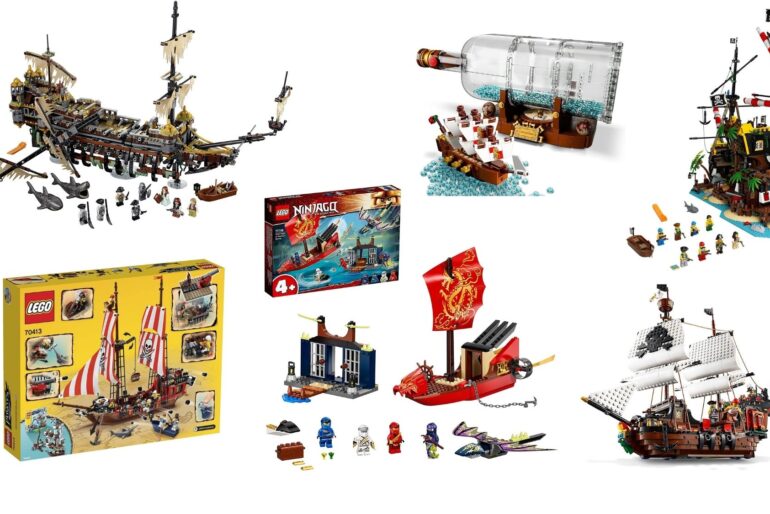 Lego-Piratenschiffe